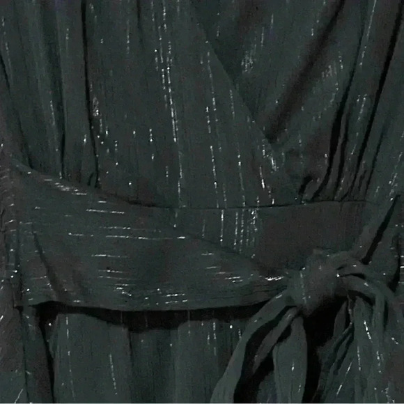 Japaa Semi-Sheer Cross-Bust Tiered Mini Dress XS Black Whimsigoth Witchycore NWT - Picture 5 of 12